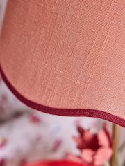 Cath Kidston Pink/Brass Tulip Bunch Table Lamp - Image 3 of 6