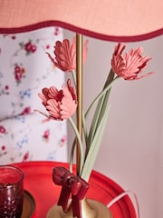 Cath Kidston Pink/Brass Tulip Bunch Table Lamp - Image 4 of 6