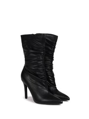 Linzi Black Nyx Ruched Boots - Image 3 of 3
