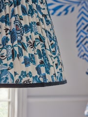 Cath Kidston Cream/Blue Gathered Strawberry Garden Easyfit Shade - Image 4 of 5