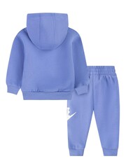 Светло-голубой - Флисовый спортивный костюм для малышей Nike Club - Изображение 2 из 3
