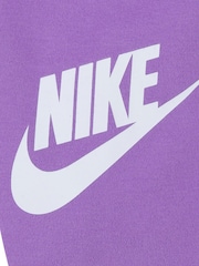 Пурпурный - Флисовый спортивный костюм для малышей Nike Club - Изображение 4 из 4