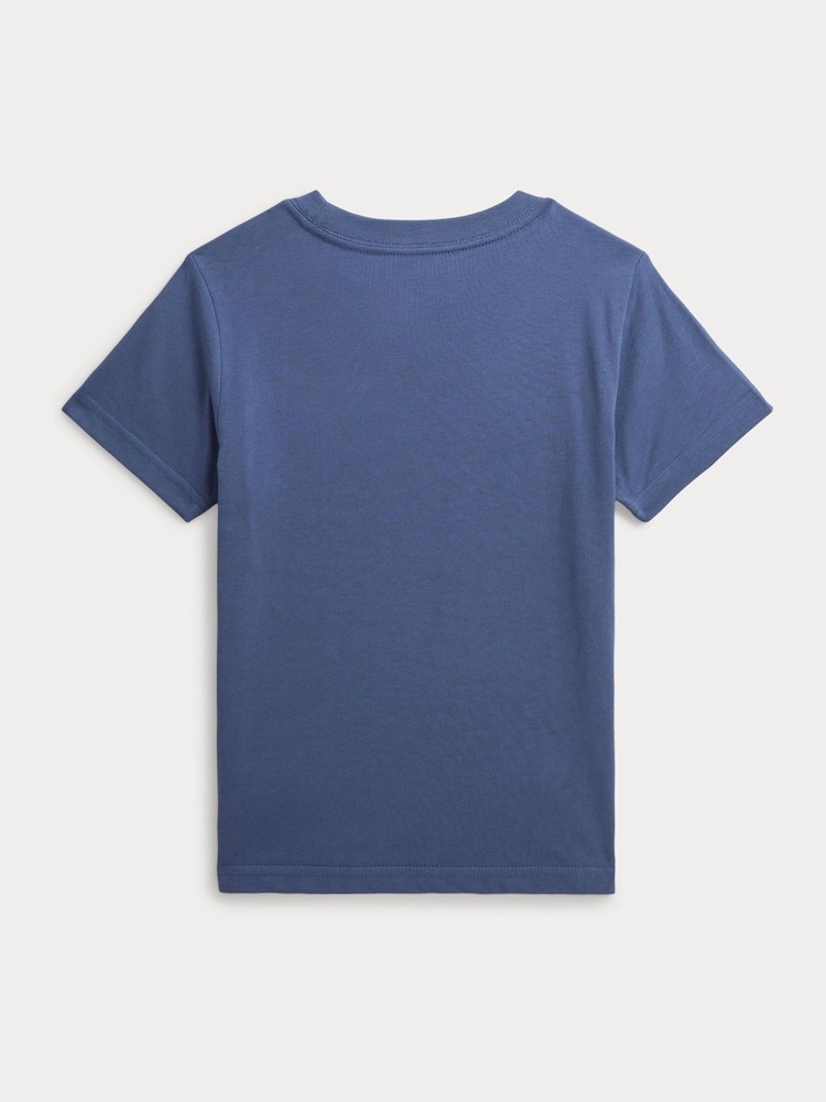 Polo Ralph Lauren Boys 100% Cotton Jersey Crewneck T-Shirt - Image 2 of 2