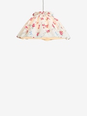 Cath Kidston Cream/Red Gathered Bows  Roses Easyfit Shade - Image 2 of 4