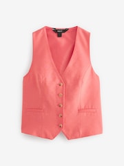 Korallenpink - Tailored-Weste - Bild 5 von 6