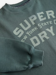 Superdry Green Sweat Dress - Image 11 of 13