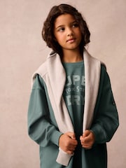 Superdry Green Sweat Dress - Image 5 of 13