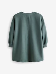 Superdry Green Sweat Dress - Image 9 of 13