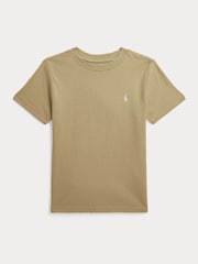 Polo Ralph Lauren Boys 100% Cotton Jersey Crewneck T-Shirt - Image 1 of 2