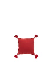 Gallery Home Red Christmas Tis The Season 100% Cotton Cushion Cover 45x45cm - Image 3 of 4