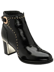 Lotus Black Ankle Boots - Image 1 of 4