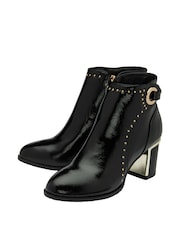 Lotus Black Ankle Boots - Image 2 of 4