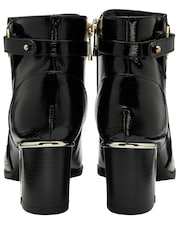 Lotus Black Ankle Boots - Image 3 of 4