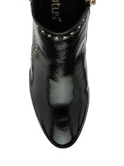 Lotus Black Ankle Boots - Image 4 of 4