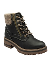 Lotus Black Casual Boots - Image 1 of 4