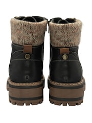 Lotus Black Casual Boots - Image 3 of 4
