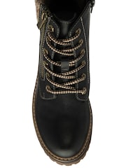 Lotus Black Casual Boots - Image 4 of 4
