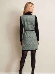 Phase Eight Black Knitted Patsy Shift Mini Dress - Image 2 of 6