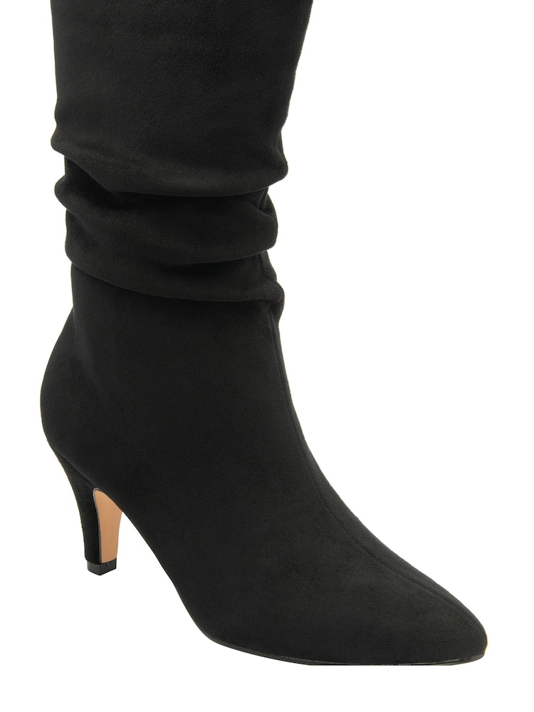 Lotus Dark Black Ankle Boots - Image 1 of 1
