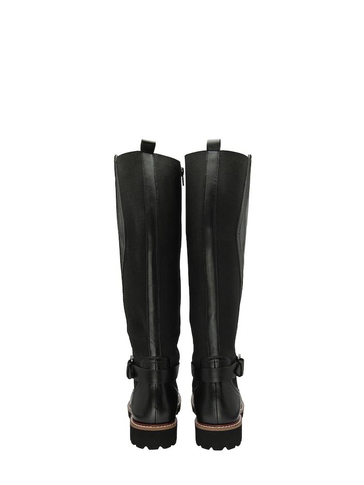 Lotus Black Leg Boots - Image 3 of 4