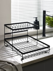 Black Bronx Two Tier Dish Drainer - Image 3 of 4