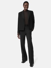 Jigsaw Boucle Mix Cropped Black Jacket - Image 3 of 7