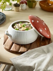 Red Autumnal Toadstool Casserole Dish - Image 2 of 5