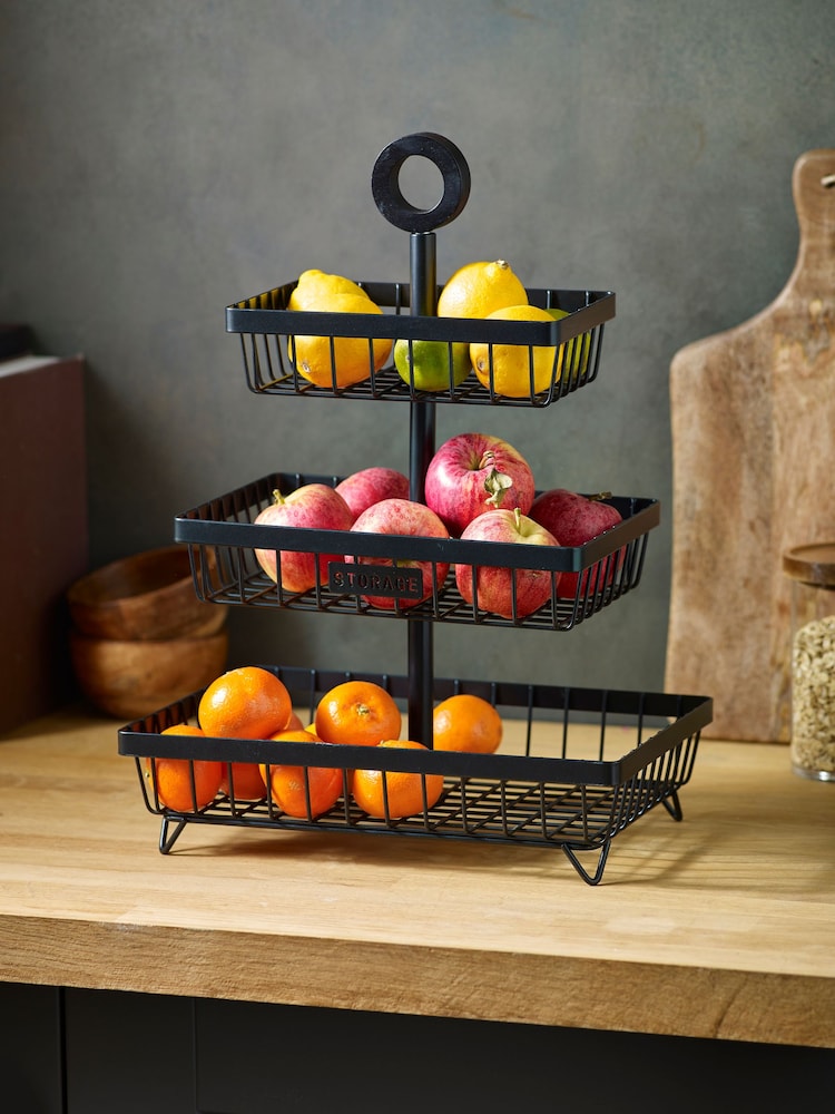 Bronx 3 Tier Fruit Basket - Изображение 1 из 4 Bronx 3 Tier Fruit Basket - Изображение 1 из 4