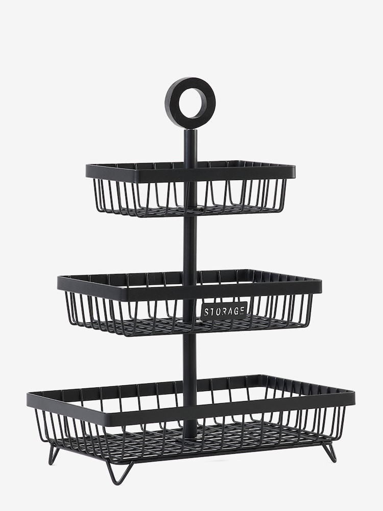 Bronx 3 Tier Fruit Basket - Изображение 4 из 4 Bronx 3 Tier Fruit Basket - Изображение 4 из 4