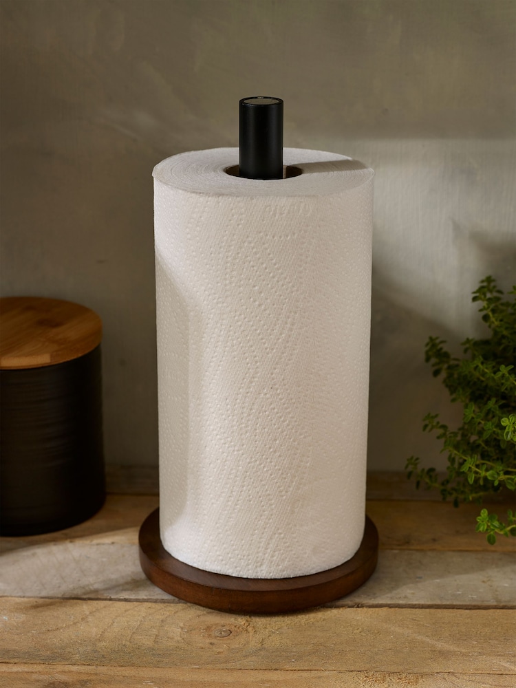 Black Bronx Kitchen Roll Holder - Image 1 of 6