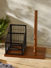 Black Bronx Kitchen Roll Holder And Utensil Pot - Image 3 of 4