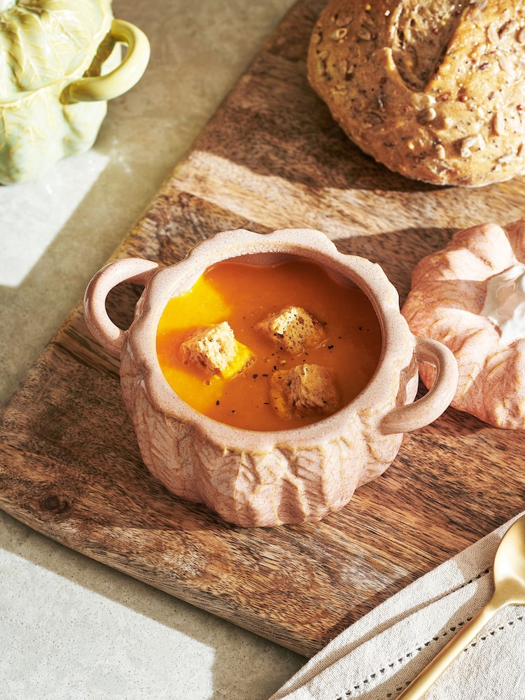 Orange Pumpkin Nibble Bowl with Lid - Image 1 of 5