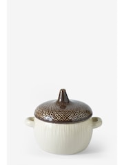 Natural Acorn Nibble Bowl With Lid - Image 4 of 4