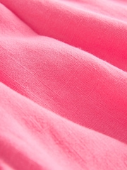 Pink Linen Blend Boy Shorts - Image 5 of 5
