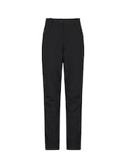 Mountain Warehouse Black Arctic II Womens Thermal Fleece Lined Short Trousers - Image 1 of 5