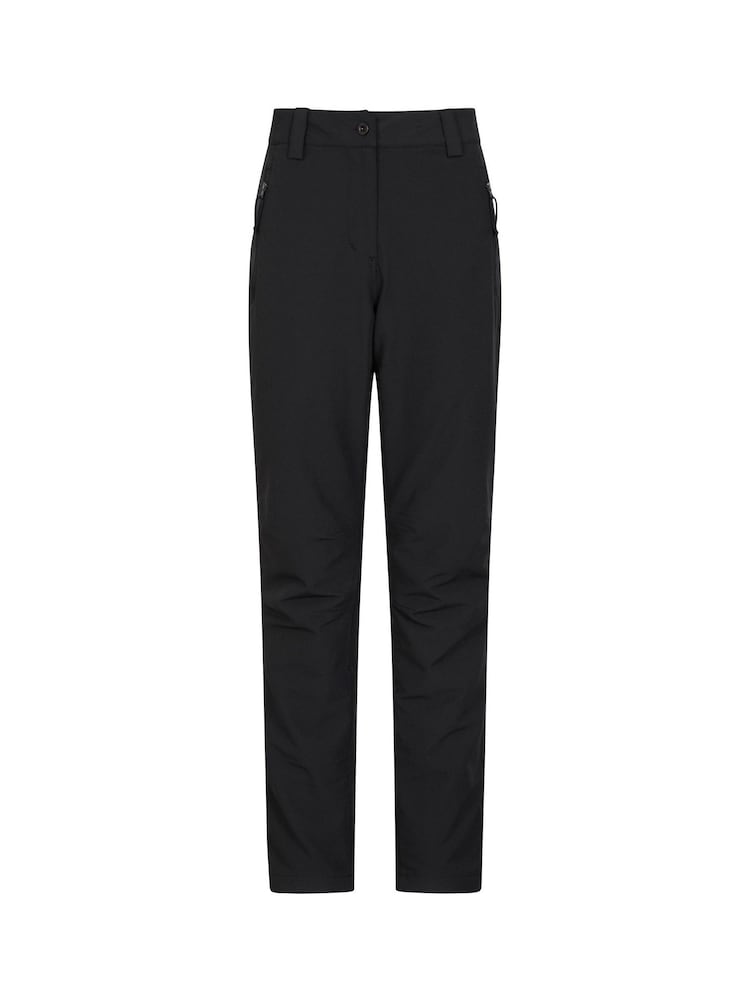 Mountain Warehouse Black Arctic II Womens Thermal Fleece Lined Short Trousers - Image 1 of 5