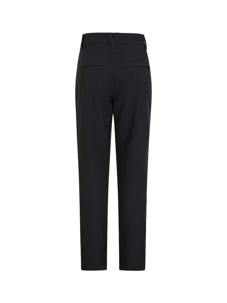 Mountain Warehouse Black Arctic II Womens Thermal Fleece Lined Short Trousers - Image 2 of 5