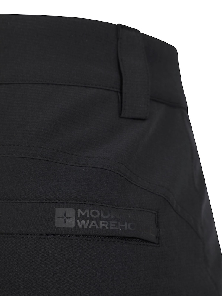 Mountain Warehouse Black Arctic II Womens Thermal Fleece Lined Short Trousers - Image 5 of 5