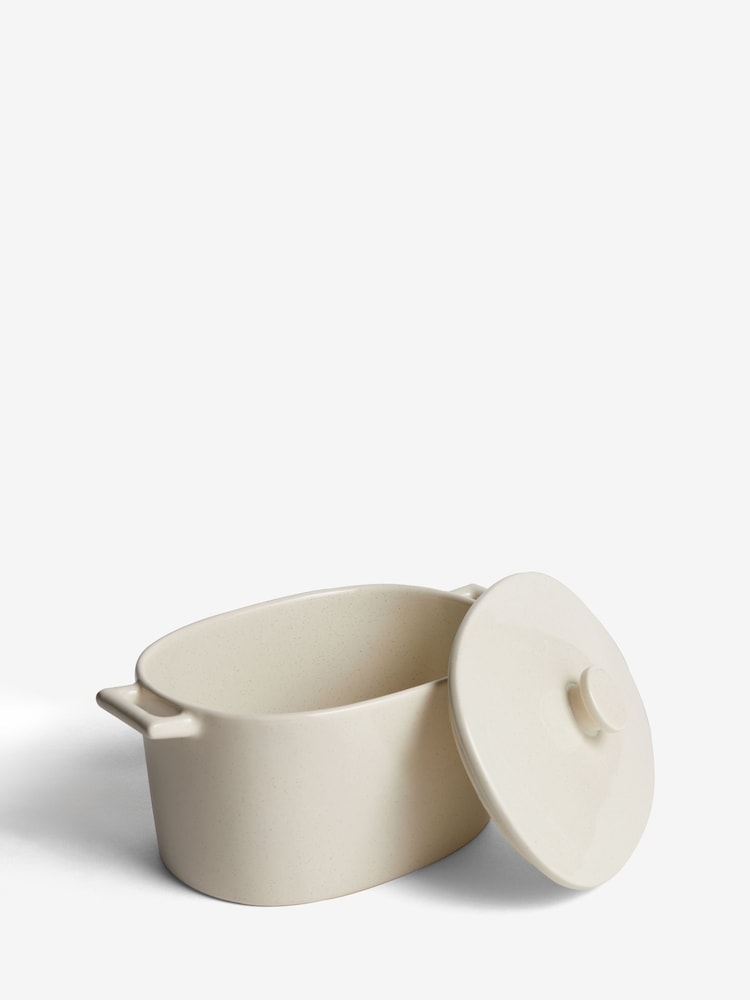 Natural Hayden Speckle Casserole Dish - Image 5 of 5