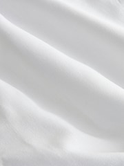 Weiß - Jungenshorts mit Leinenateil und Kordelzugbund - Bild 6 von 6