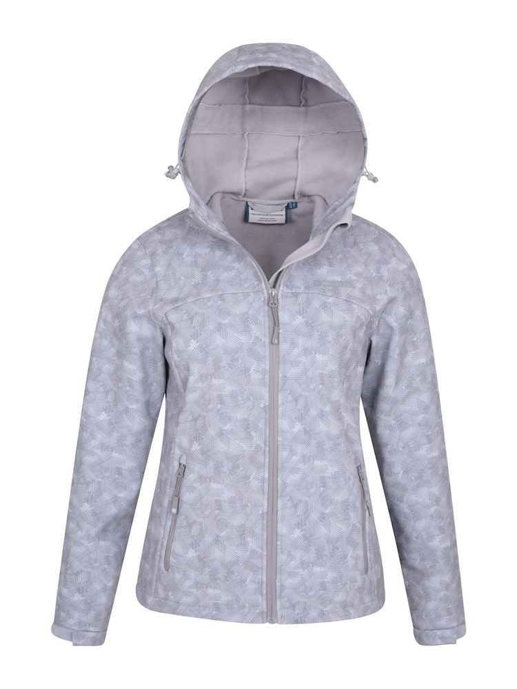 Mountain Warehouse Grey Exodus Womens Softshell Jacket - Image 5 of 5 Mountain Warehouse Grey Exodus Womens Softshell Jacket - Image 5 of 5