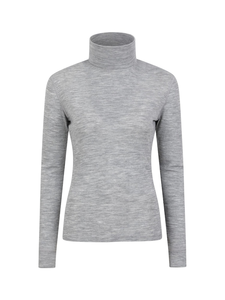 Mountain Warehouse Grey Womens Merino Thermal Top - Image 1 of 5