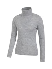 Mountain Warehouse Grey Womens Merino Thermal Top - Image 3 of 5