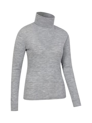 Mountain Warehouse Grey Womens Merino Thermal Top - Image 4 of 5