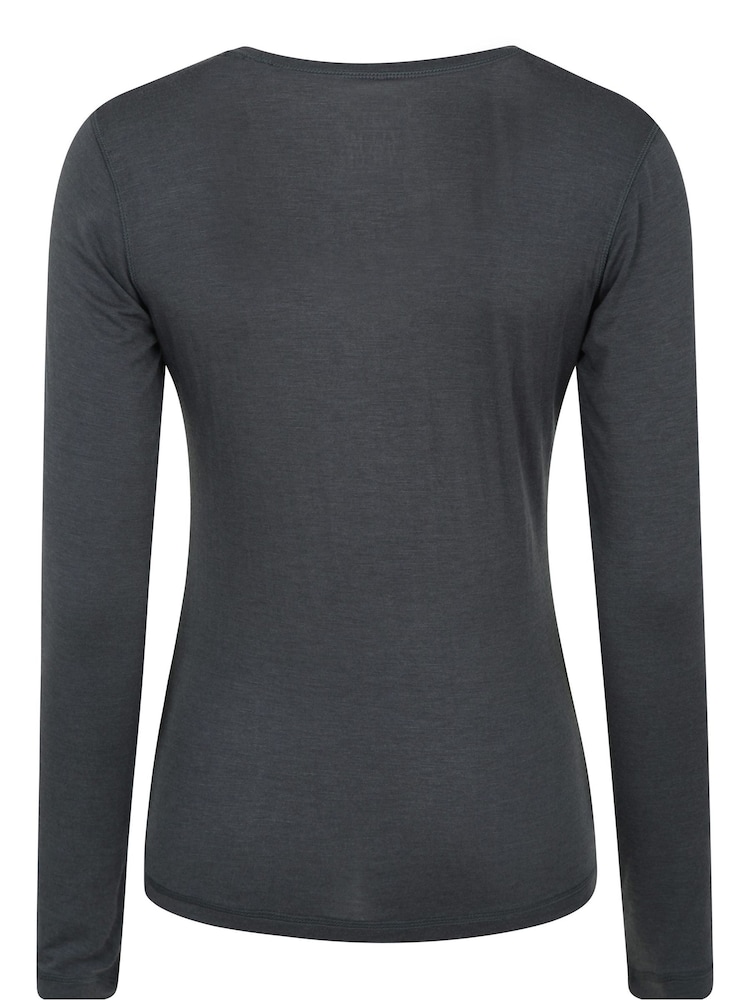 Mountain Warehouse Grey Keep The Heat Womens IsoTherm Thermal Top - Image 2 of 5 Mountain Warehouse Grey Keep The Heat Womens IsoTherm Thermal Top - Image 2 of 5