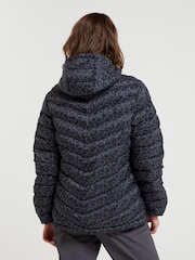Mountain Warehouse Grey Womens Seasons Printed Water Resistant Padded Jacket - Image 2 of 6