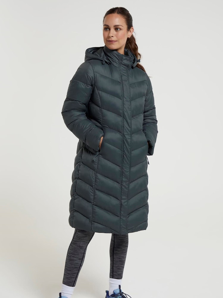 Mountain Warehouse Green Womens Alexa Padded Coats - Image 1 of 5 Mountain Warehouse Green Womens Alexa Padded Coats - Image 1 of 5