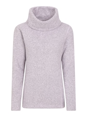 Mountain Warehouse Purple Idris Womens Cowl Neck Fleece - Image 4 of 6