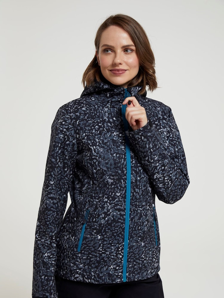 Mountain Warehouse Black Exodus Womens Softshell Jacket - Image 1 of 5 Mountain Warehouse Black Exodus Womens Softshell Jacket - Image 1 of 5