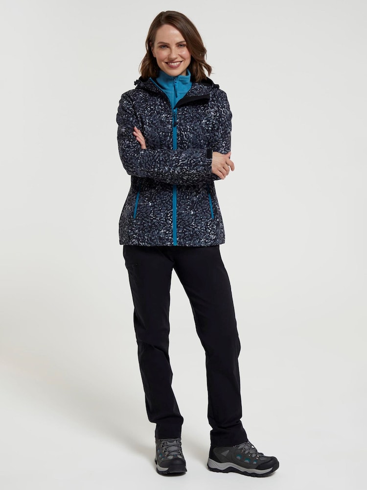 Mountain Warehouse Black Exodus Womens Softshell Jacket - Image 2 of 5 Mountain Warehouse Black Exodus Womens Softshell Jacket - Image 2 of 5